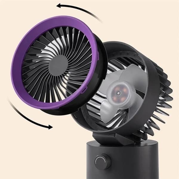 Skrivebordsventilator LLD-F87R - Grå