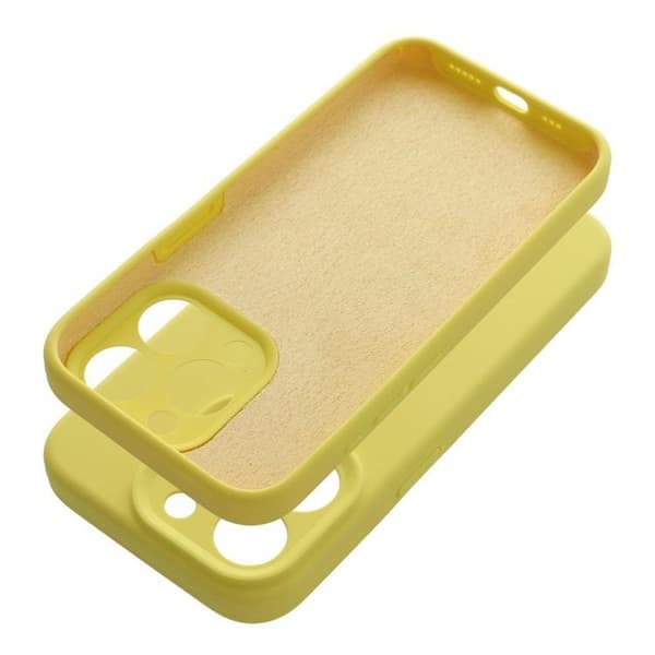 Telefontaske til iPhone 16 Pro Max Silikone 2mm - Citron