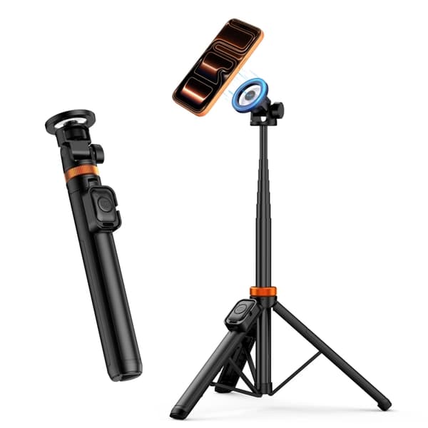 Tech-Protect Magsafe Trådløs Selfie Stick Tripod L03S - Sort