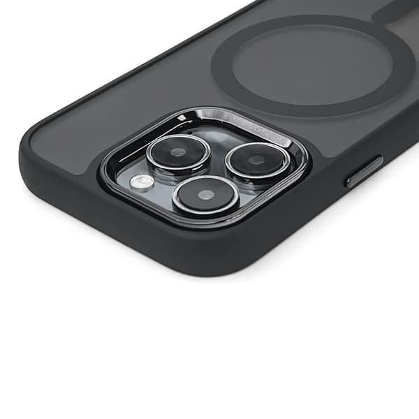Telefontaske til iPhone 16 Plus Magsafe Magnetic Collection - Sort