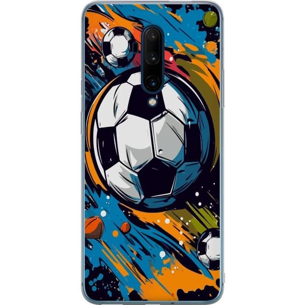 Taske til OnePlus 7T Pro med fodbolde