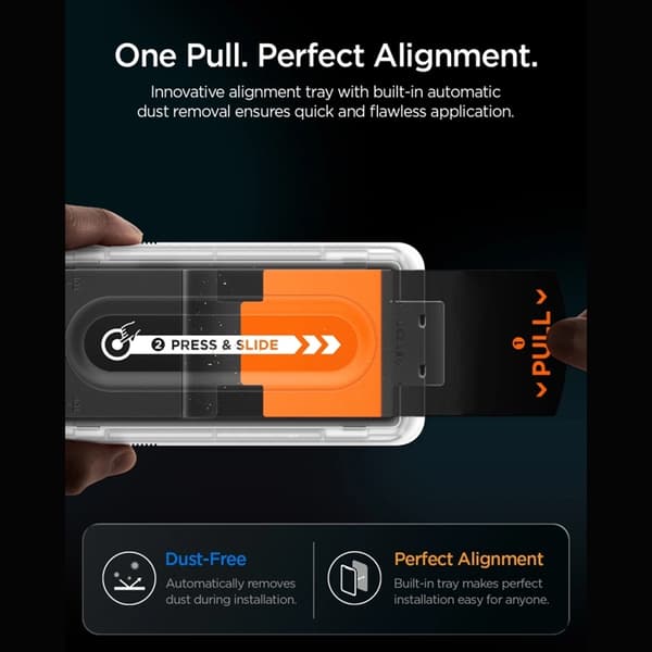 Spigen [2-Pack] Härdat Glas Skärmskydd För iPhone 18 Pro/17 Pro Privacy