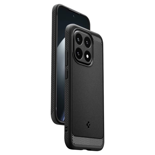 Spigen telefontaske til Xiaomi 15T Rugged Armor - Sort