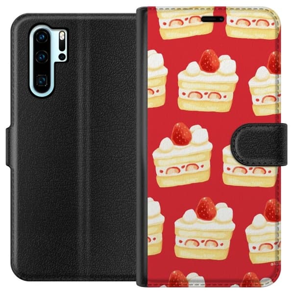Lompakkokotelo Huawei P30 Prolle kakulla