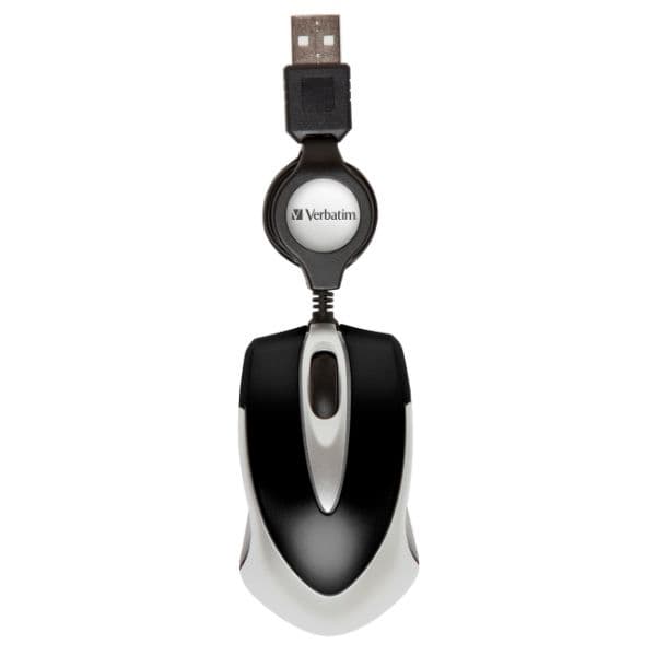 Verbatim Optisk Mus USB-A 1000dpi Go Mini - Sort