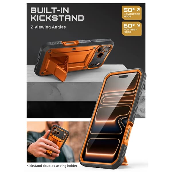 Supcase Mobilskal till iPhone 17 Pro Max UB Pro - Coral