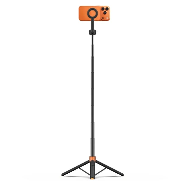 Tech-Protect Magsafe Bluetooth Selfie Stick Stativ L10S - Sort/Orange