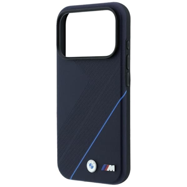 BMW Mobilskal För iPhone 18 Pro/17 Pro Magsafe M Tire Track Blue Line