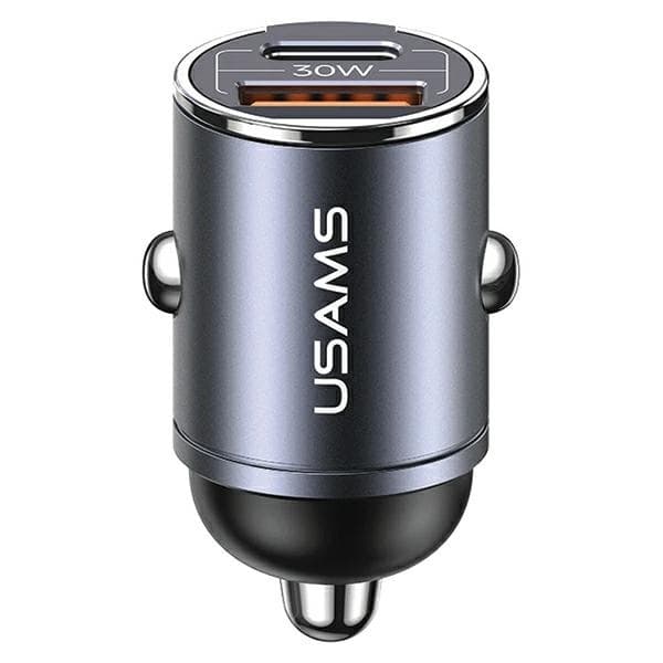 USAMS C38 Billader 30W 1xUSB-A 1xUSB-C - Tarnish