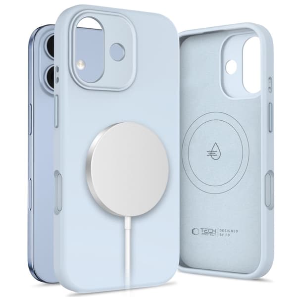 Tech-Protect telefontaske til iPhone 17 Magsafe Uniq - Mist Blue