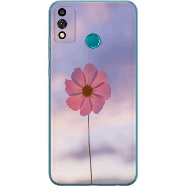 Mobilskal till Honor 9X Lite med Rosa blomma