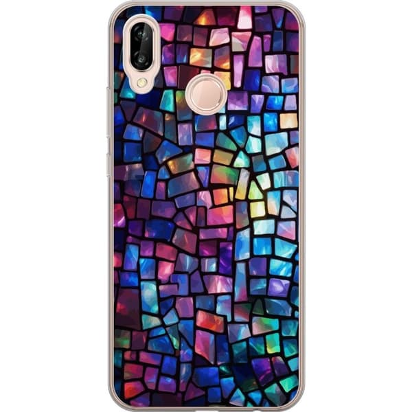 Telefontaske til Huawei P20 lite med Disco