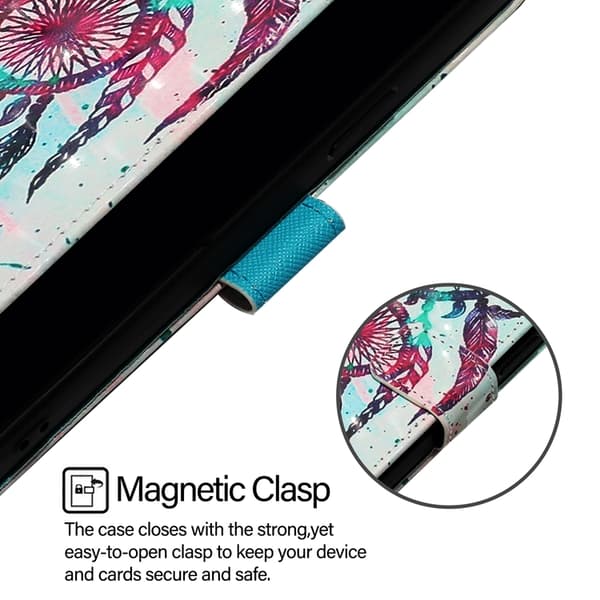 iPhone 17 Pro Plånboksfodral Printing Pattern Med Strap