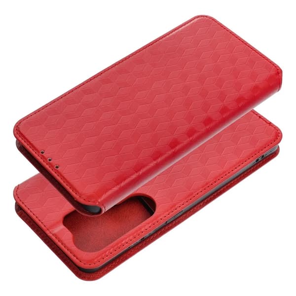 Plånboksfodral För Galaxy S26 Plus Cubic - Röd