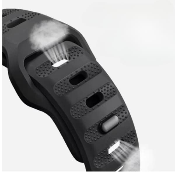 Apple Watch 4/5/6/7/8/SE (38/40/41mm) Robust Rem - Grå