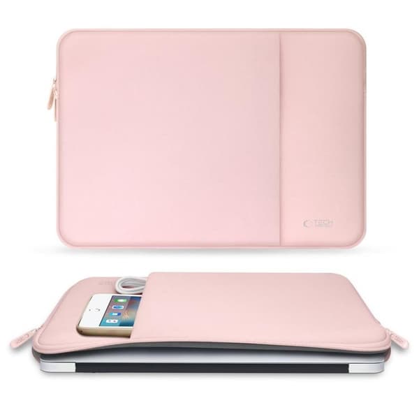 Tech-Protect Datorfodral 15-16" Neopren - Dusty Rosa