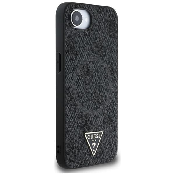 Guess Mobilskal till iPhone 16e MagSafe 4G Ring Triangle Logo