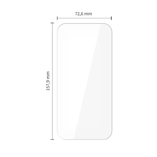 Tech-Protect [10-Pack] iPhone 16 Pro Max/ 17 Pro Max Härdat Glas Skärmskydd