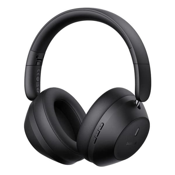 Baseus On-Ear Langattomat Kuulokkeet Bluetooth 5.3 - Musta