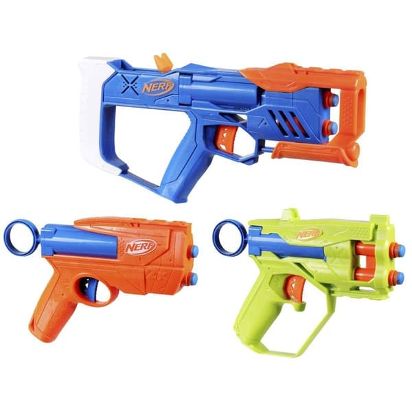 NERF N-serie tredobbelt actionpakke
