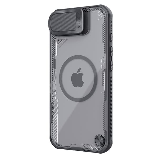 Nillkin Telefontaske til iPhone 16e MagSafe Iceblade Prop - Sort