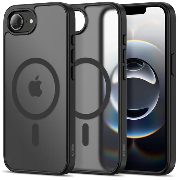 Tech-Protect Mobilcover Til iPhone 16e/17e Magsafe Basicmag - Mat Sort
