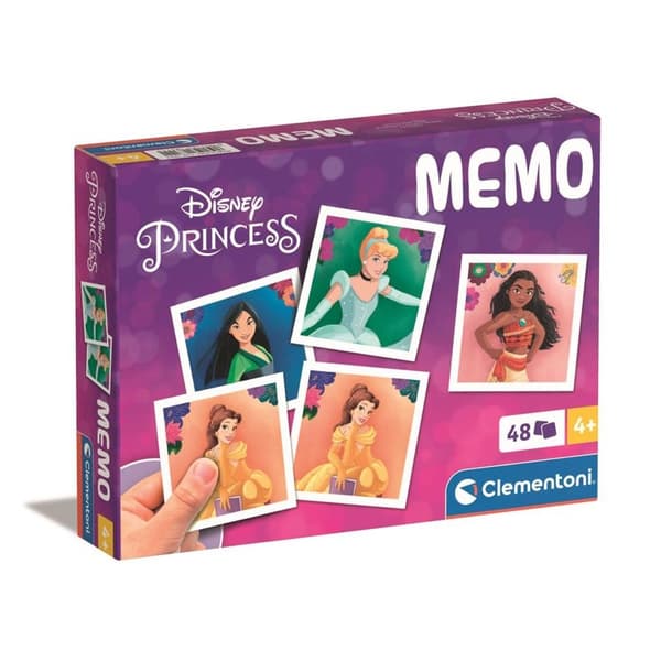CLEMENTONI Spilmemo Disney Prinsesse