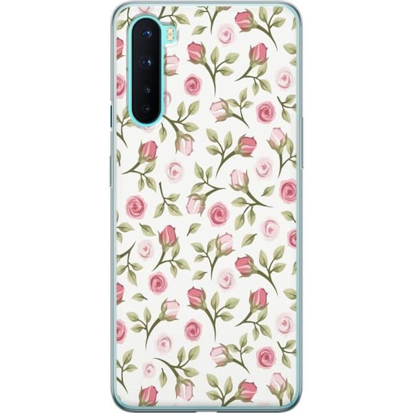 Taske til OnePlus Nord med Blomster