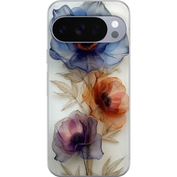 Mobilskal till Google Pixel 10 Pro med Silkesblommor