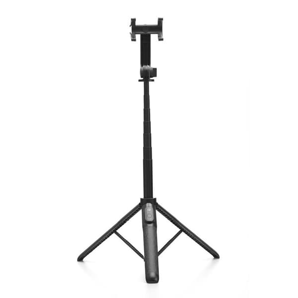 Forcell Selfie Stick Stativ Bluetooth F-Grip - Sort