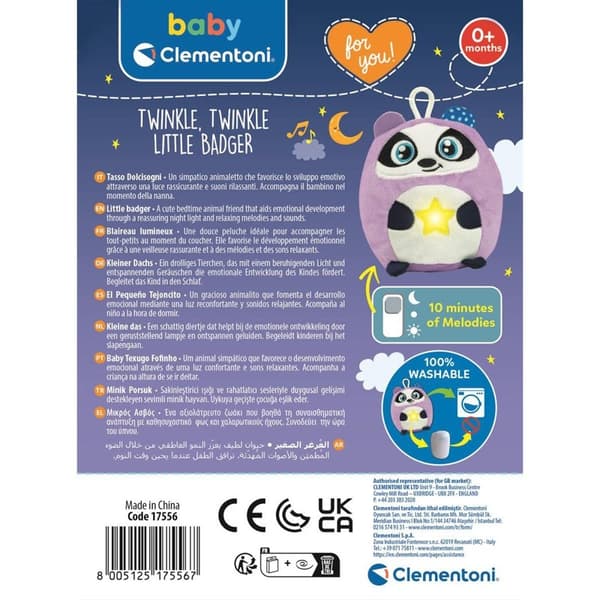 CLEMENTONI Twinkle, Twinkle Little Badger