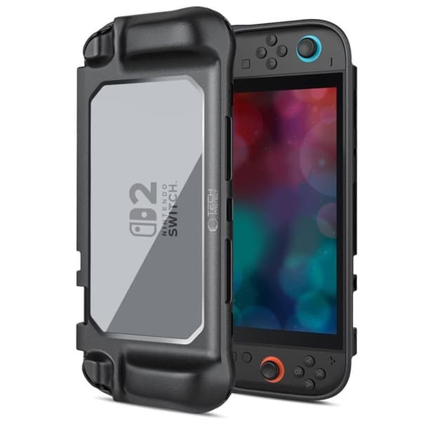 Tech-Protect Nintendo Switch 2 -kuori Magmat - Musta/Kirkas