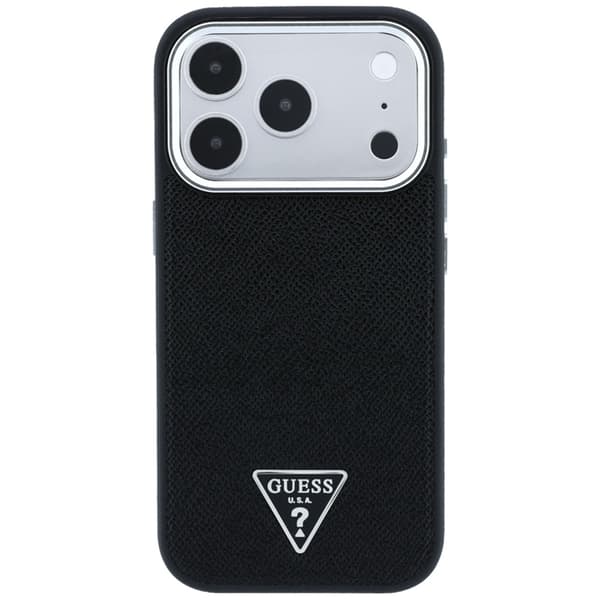 Guess Mobilskal till iPhone 18 Pro Max/17 Pro Max Magsafe Grained Triangle Logo