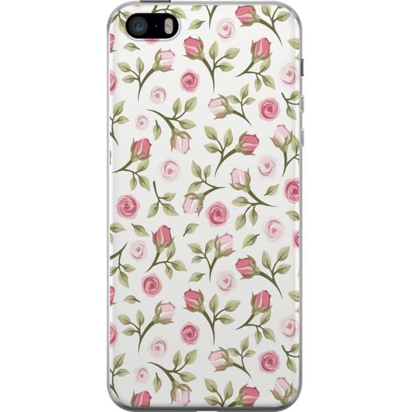 Telefontaske til Apple iPhone 5s med blomster