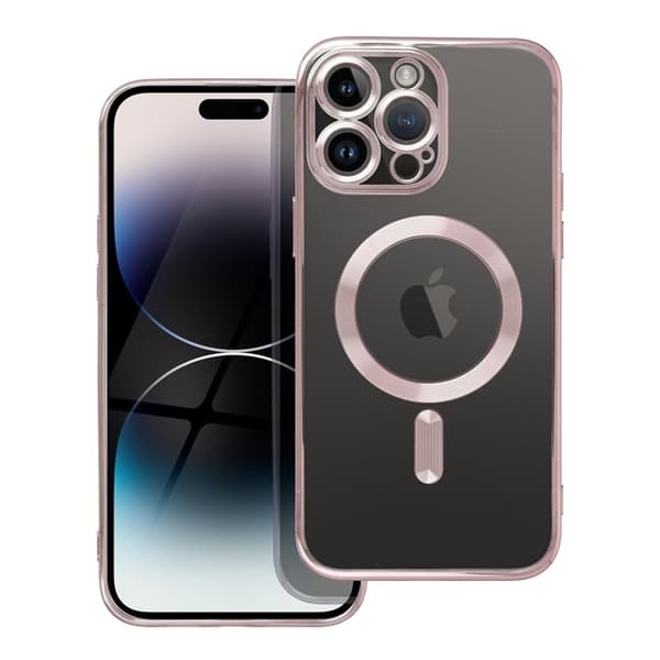 Telefontaske til iPhone 16 Pro Max MagSafe Electro - Rose Gold