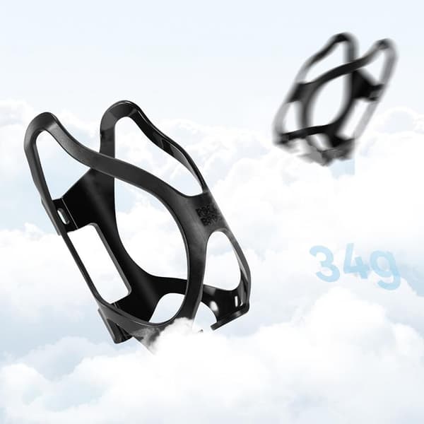 Rockbros Flaskeholder i Plastkurv - Sort