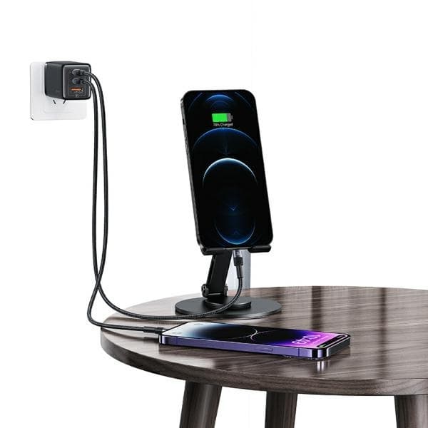 USAMS Kabel USB-C til Lightning 30W 1.2m (US-SJ729) - Sort