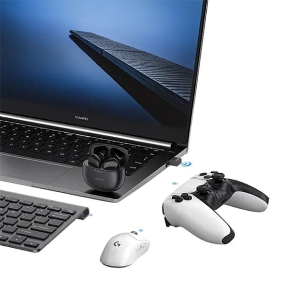 USAMS USB-Bluetooth-sovitin - Musta