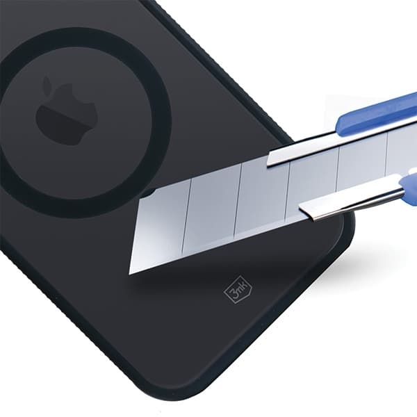 3MK Mobilskal till iPhone 15 Pro Max MagSafe Smoke - Svart