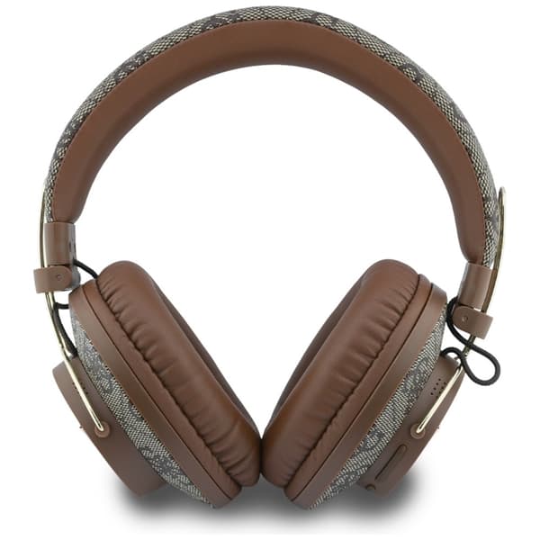Guess Over-Ear Hörlurar Triangle Logo Bluetooth ENC - Brun
