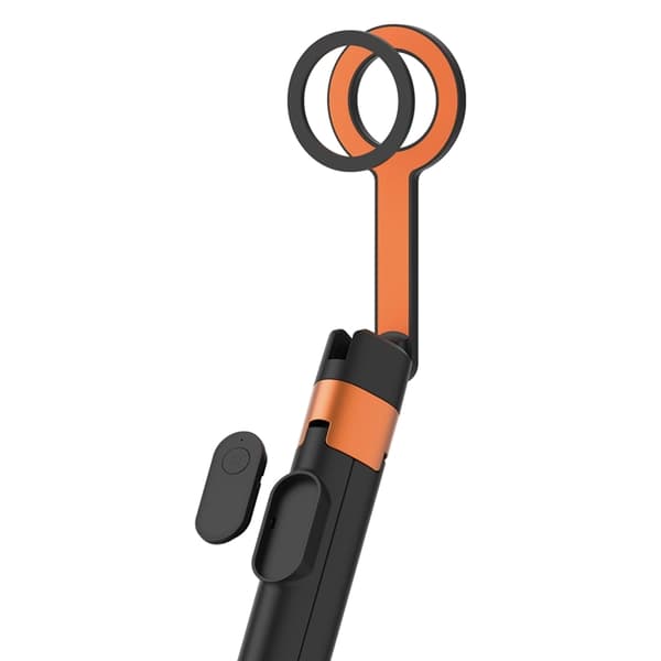 Tech-Protect Magsafe Bluetooth Selfie Stick Stativ L10S - Sort/Orange