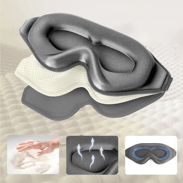 Tech-Protect Eyeshade Søvnmaske - Grå