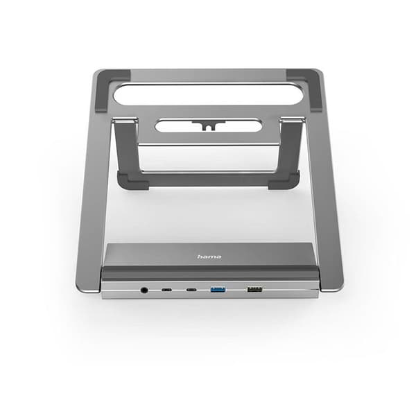 Hama USB-C dockingstation 12in1 - Sort