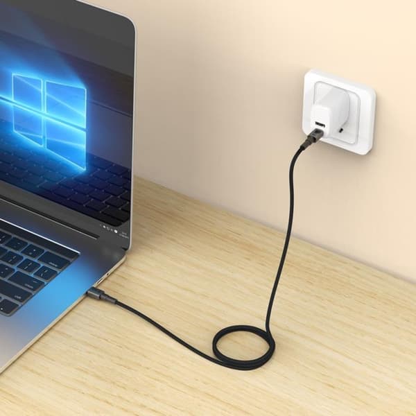 Tech-Protect USB-C Til USB-C Kabel Ultraboost 100CM 60W - Grå