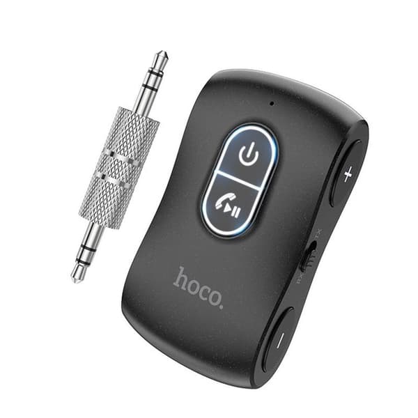 HOCO sender FM BT Jack 3,5 mm E73 Pro sort