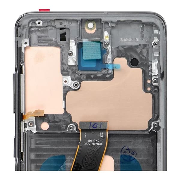 SAMSUNG S20 4G Skärm med LCD-display SOFT OLED - Grå