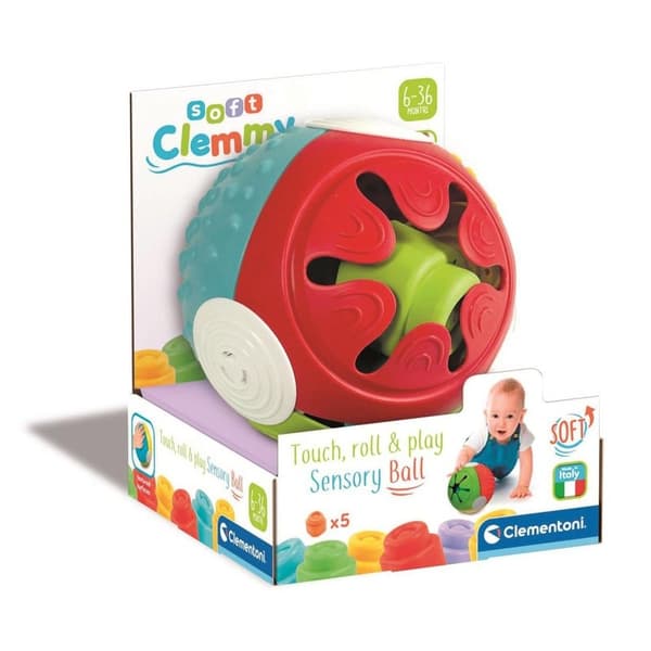 CLEMENTONI Soft Clemmy Touch & Play Sensory Ball