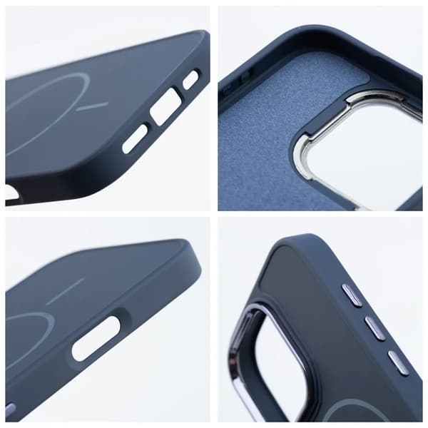 Mobilskal till iPhone 15 Magsafe Frame - Marinblå