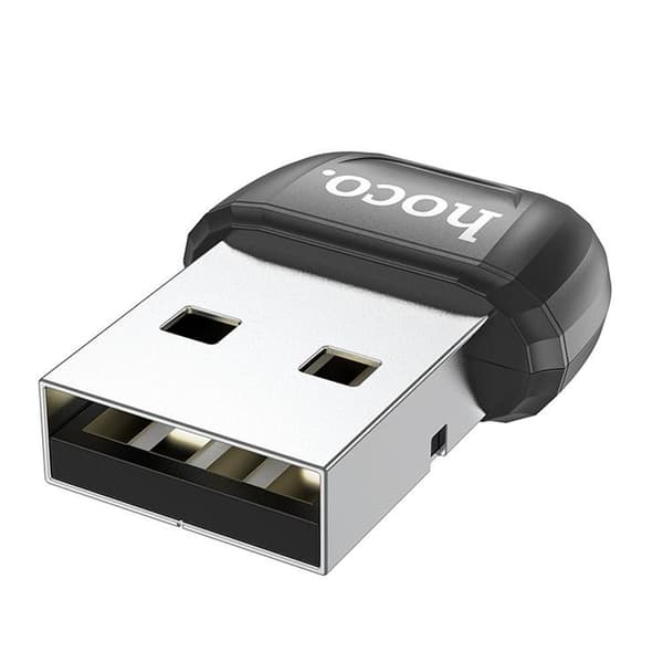 HOCO adapter USB A bluetooth UA18 sort