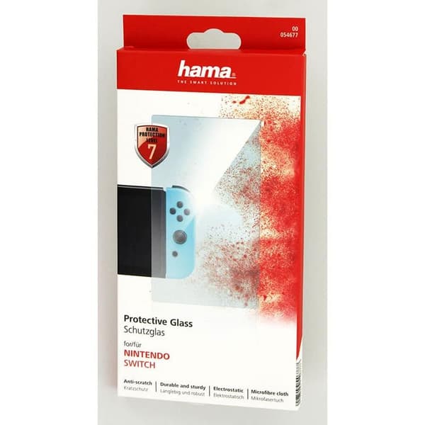 HAMA Skyddsglas för Nintendo Switch 2-pack